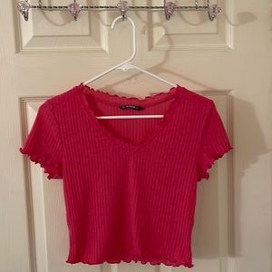 New pink top size L